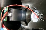 Разъем под аккумулятор и светодиод индикации зарядника MCX