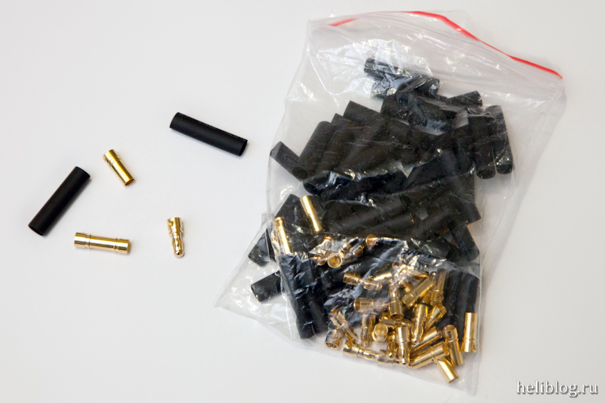Набор разъемов Gold Bullet 3,5мм